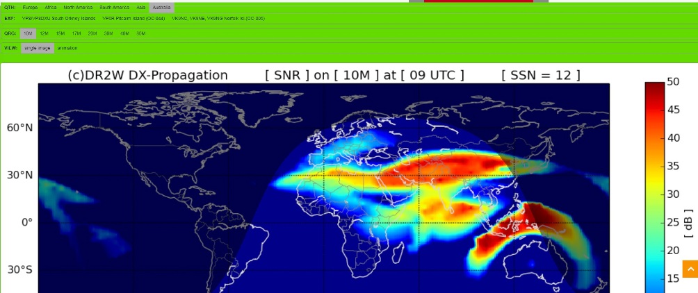 CB Propagation Map